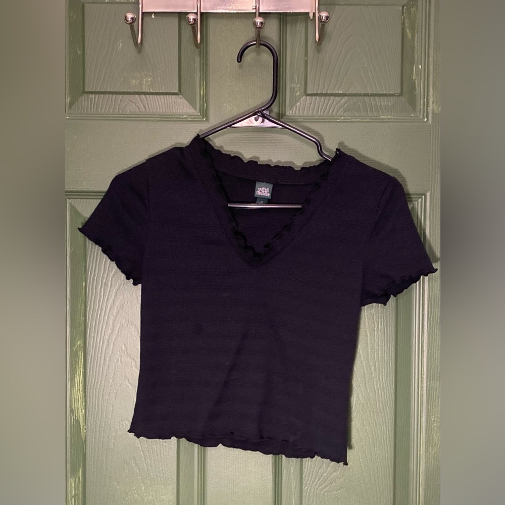 Wild fable fitted crop top